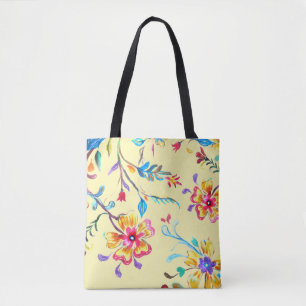 Tote Bag Émeute fleur sauvage 2