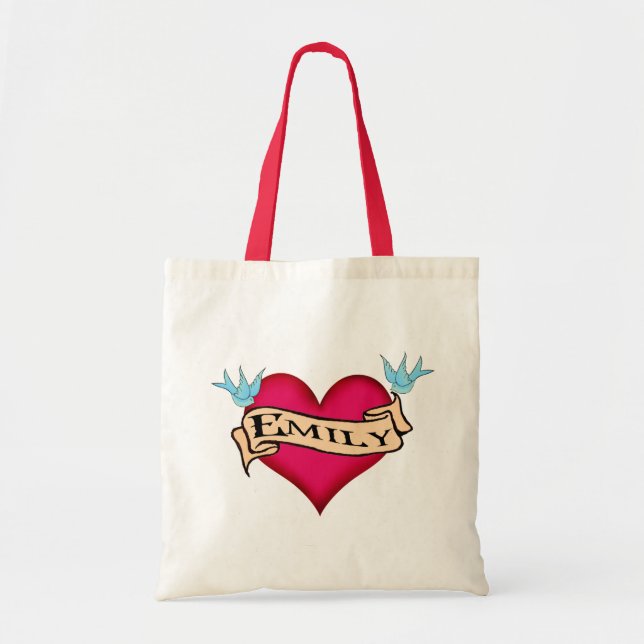 Tote Bag Emily - T-shirts et cadeaux faits sur commande de (Devant)