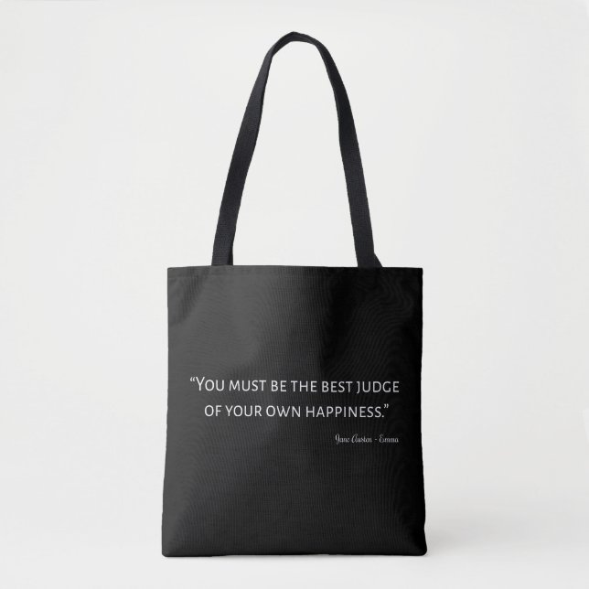 Tote Bag Emma De Jane Austen Citation I (Devant)