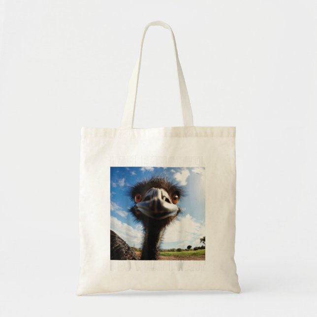 Tote Bag Emmanuel ne le fais pas ! emu drôle ! (Devant)