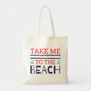 Tote Bag Emmenez-Moi À La Plage