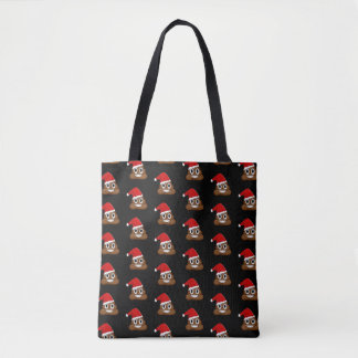 Tote Bag Emoji de caca de Noël Mignon Drôle