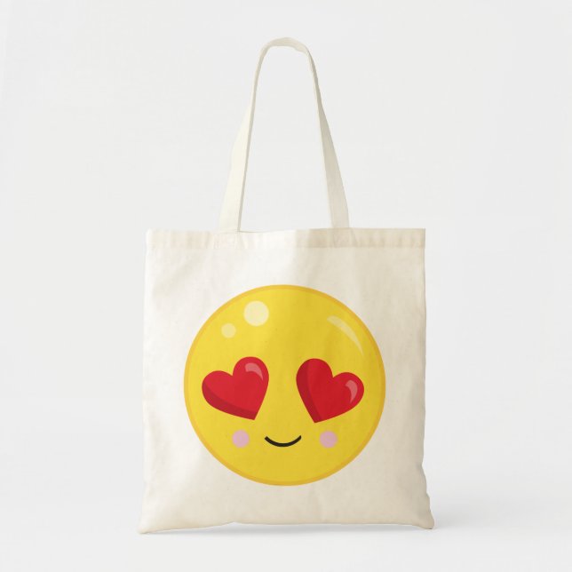 Tote Bag Emoji Mignon  (Devant)