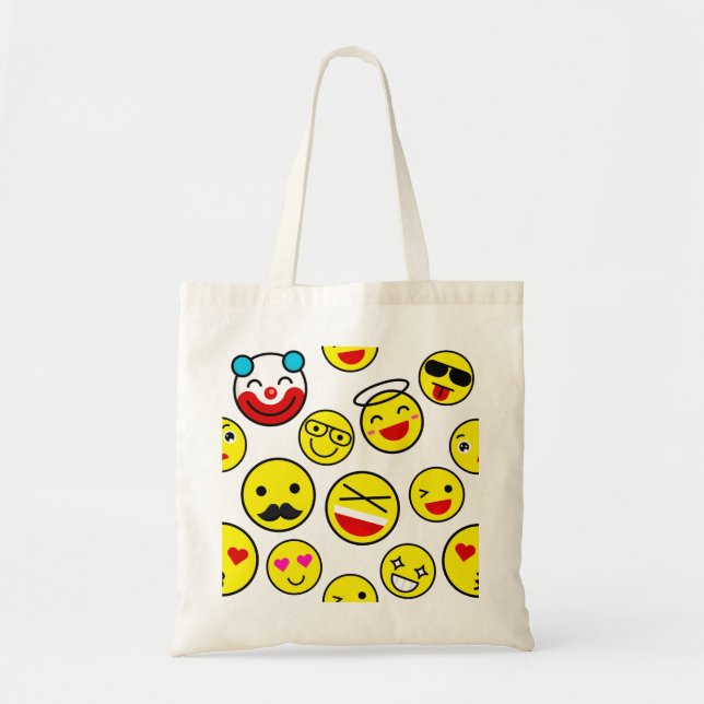 Tote Bag émoticônes clowns (Devant)