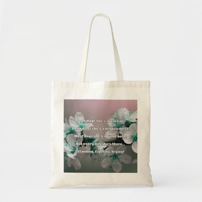 Tote Bag Empath Strength Positive Citation Encouragement (Devant)