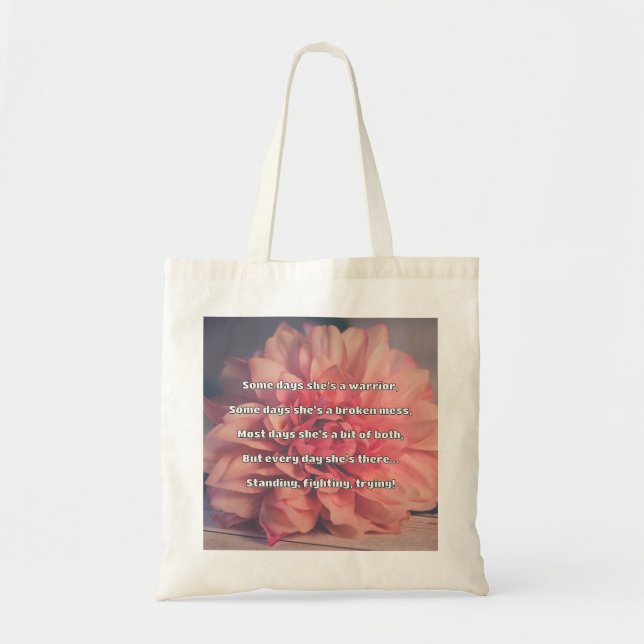 Tote Bag Empath Strength Positive Citation Encouragement (Devant)