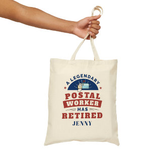 Tote Bag Employé de poste retraité Mailman Gardien de retra