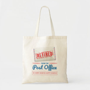 Tote Bag Employé du bureau de poste de retraite des travail