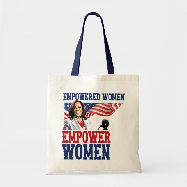 Tote Bag Emporter les femmes Kamala Harris (Devant)