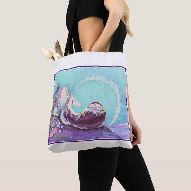Tote Bag emporter tous les WaterHorse de fourre-tout (De près)