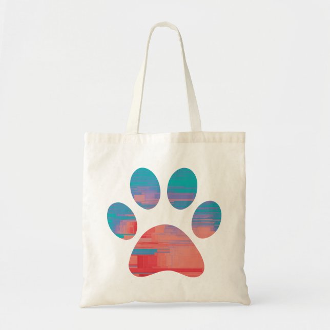 Tote Bag Empreinte de patte (Devant)
