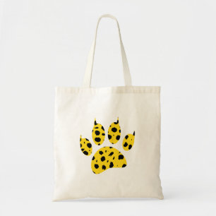 Tote Bag Empreinte de patte Cheetah