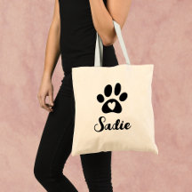 Empreinte de Patte Élégante avec Cœur et Nom Perso