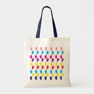 Tote Bag Empreintes colorées