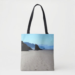 Tote Bag Empreintes Dans Le Sable