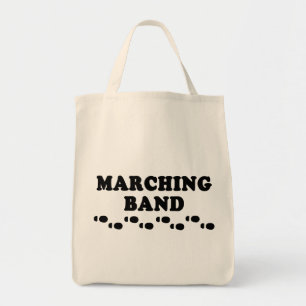 Tote Bag Empreintes de bande de marquage