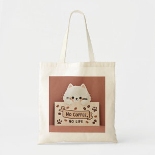 Tote Bag Empreintes de pattes de chat minuscules mignons et