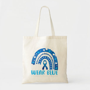 Tote Bag En Avril Nous Portons Sensibilisation sur l'autism
