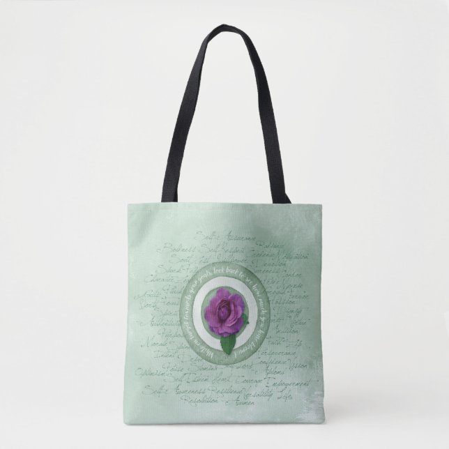 Tote Bag En fleurs (Devant)