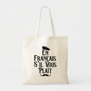 Tote Bag En Francais S'il vous Plait - Enseignant Français
