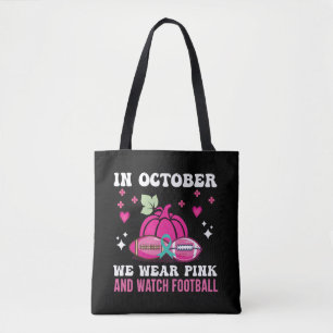 Tote Bag en octobre, nous portons une sensibilisation au ca