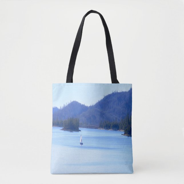 Tote Bag En partance pour les montagnes... (Devant)