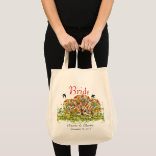 Tote Bag Enchanted Forest Bridesmaid ou Bride Mariage