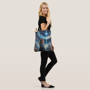 Tote Bag Enchanter Imaginaire Night Sky Scène