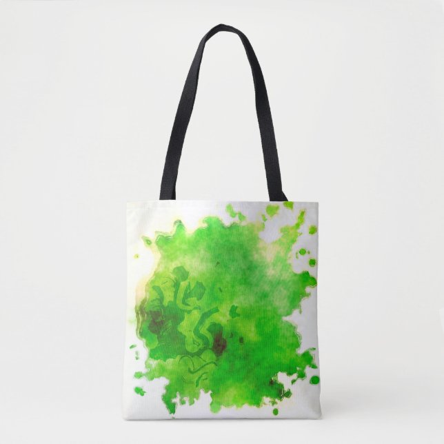 Tote Bag encre couleur aquarelle (Devant)
