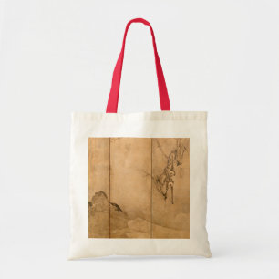 Tote Bag Encre japonaise sur papier Gibbons Primates & Pays