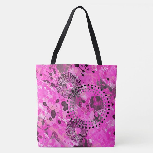 Tote Bag Encre rose (Devant)