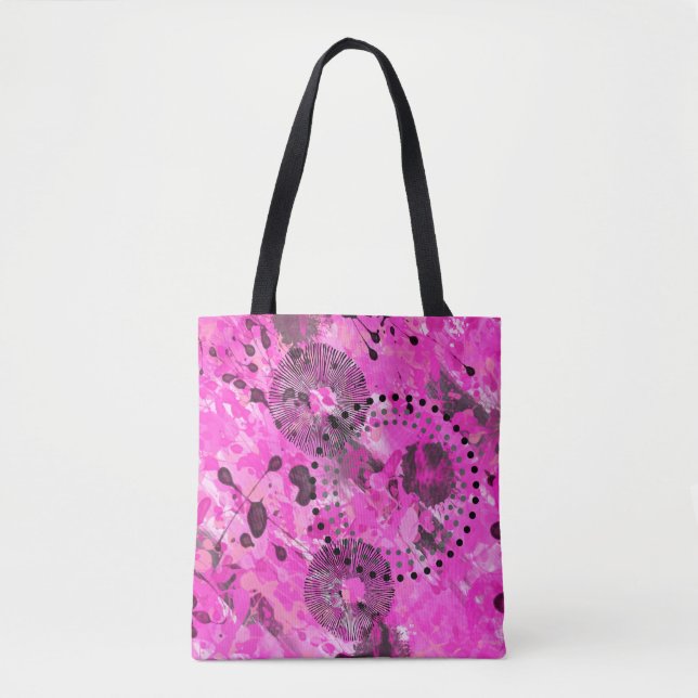 Tote Bag Encre rose (Devant)