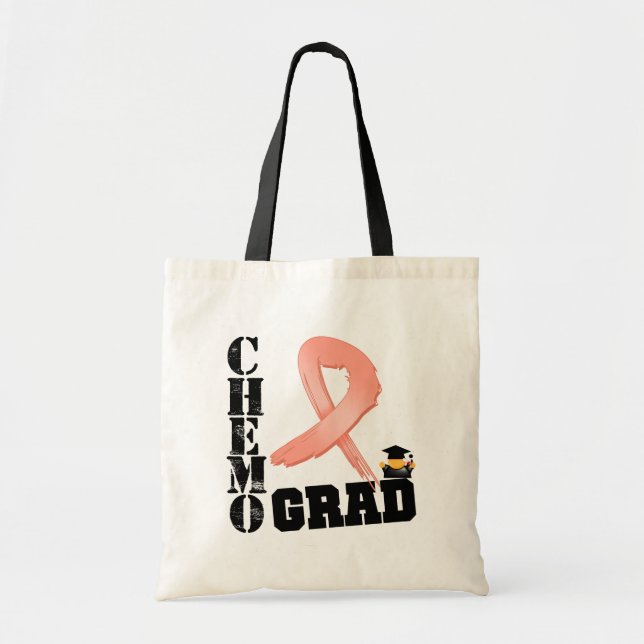 Tote Bag Endometrial Cancer Chemo Grad (Devant)