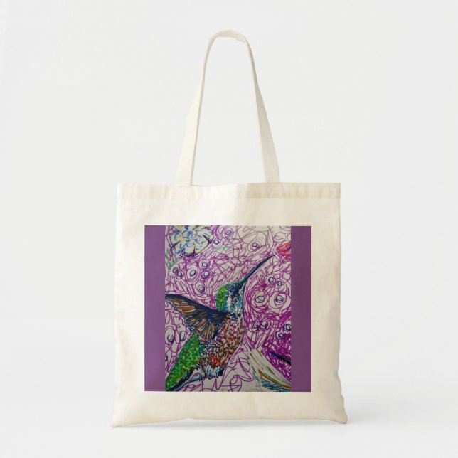 Tote Bag Énergie de colibri (Devant)