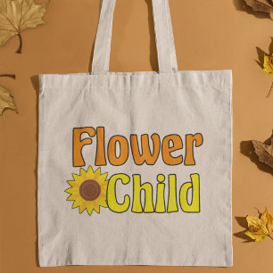 Tote Bag Enfant à fleurs