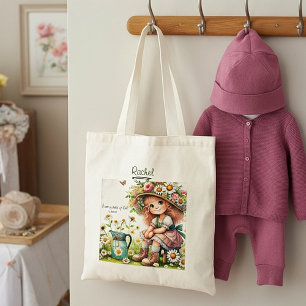 Tote Bag Enfant de Dieu personnalisé fille de marguerite