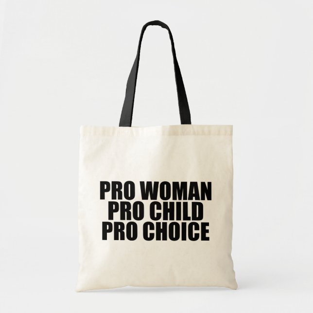 Tote Bag Enfant femme Pro Choice (Devant)