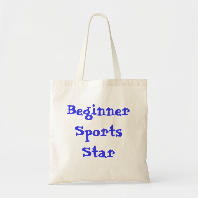 Tote Bag Enfant Vedette Sportive Débutant (Devant)