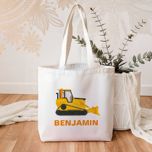 Tote Bag Enfants de la construction de bulldozer