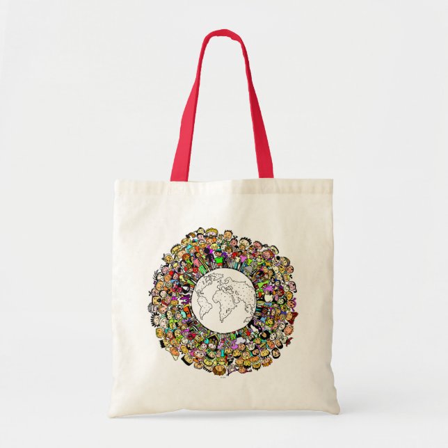 Tote Bag Enfants du monde (Devant)