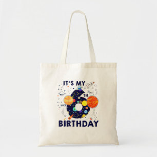 Tote Bag Enfants Espace Extérieur 6 Ans 6E Anniversaire Fêt