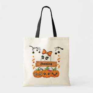 Tote Bag Enfants Halloween Trick or Treat personnalisé 
