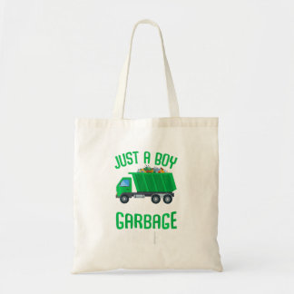 Tote Bag Enfants Juste Un Garçon Qui Aime Les Garbage Truck