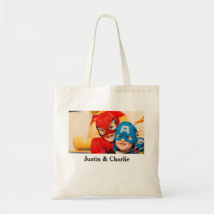 Tote Bag Enfants mignons garçons filles photo cadeaux de fa