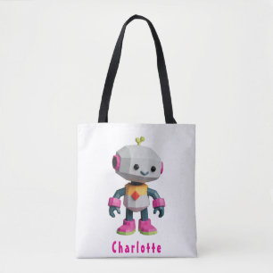 Tote Bag Enfants robots personnalisables