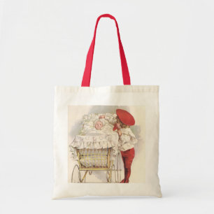 Tote Bag Enfants victoriens vintage, enfant et bébé dans un