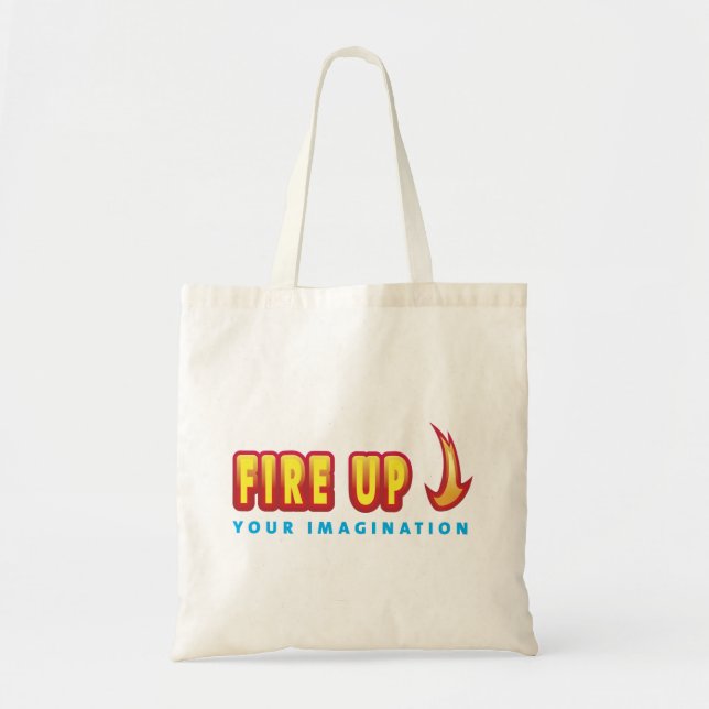 Tote Bag Enflammez votre imagination (Devant)