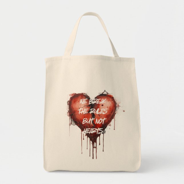 Tote Bag Enfreindre les règles (Devant)