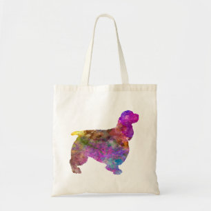Tote Bag English Springer Épagneul 01 in watercolor 2