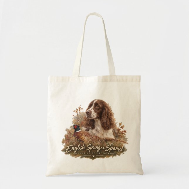 Tote Bag English Springer Spaniel  (Devant)